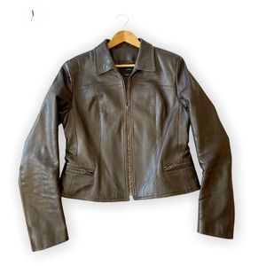 Identify Brown Leather Jacket